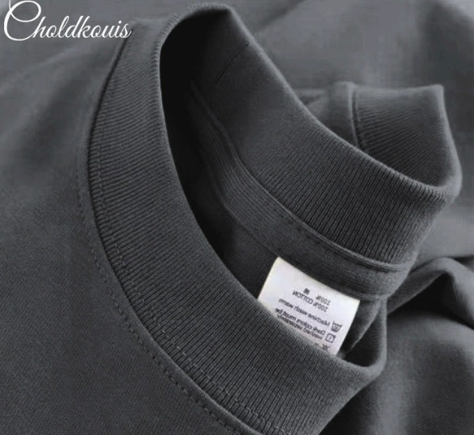 Cotton Versatile Short-Sleeve T-Shirt for Men
