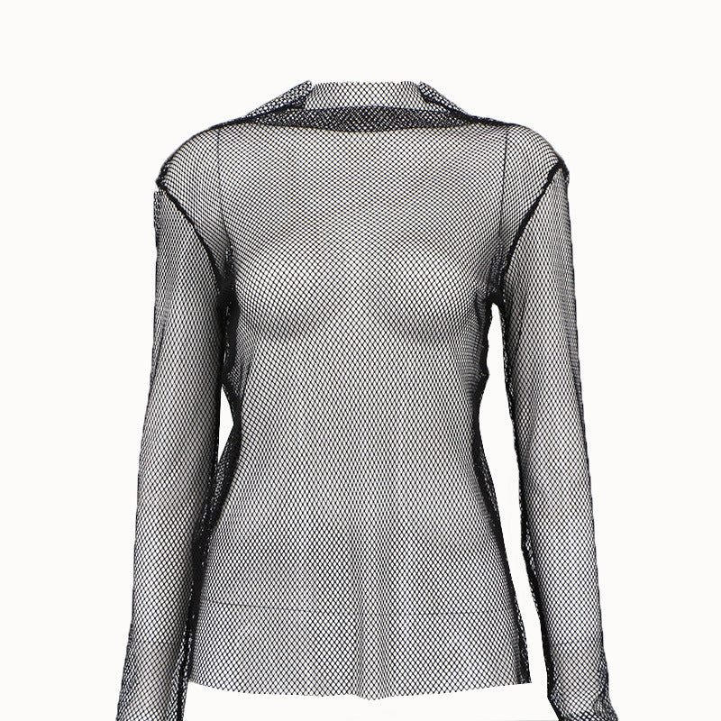 Women's Mesh See-Through T-Shirt