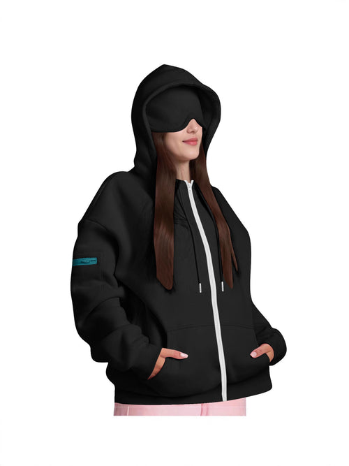 Hooded Zipper Sweatshirt for Women