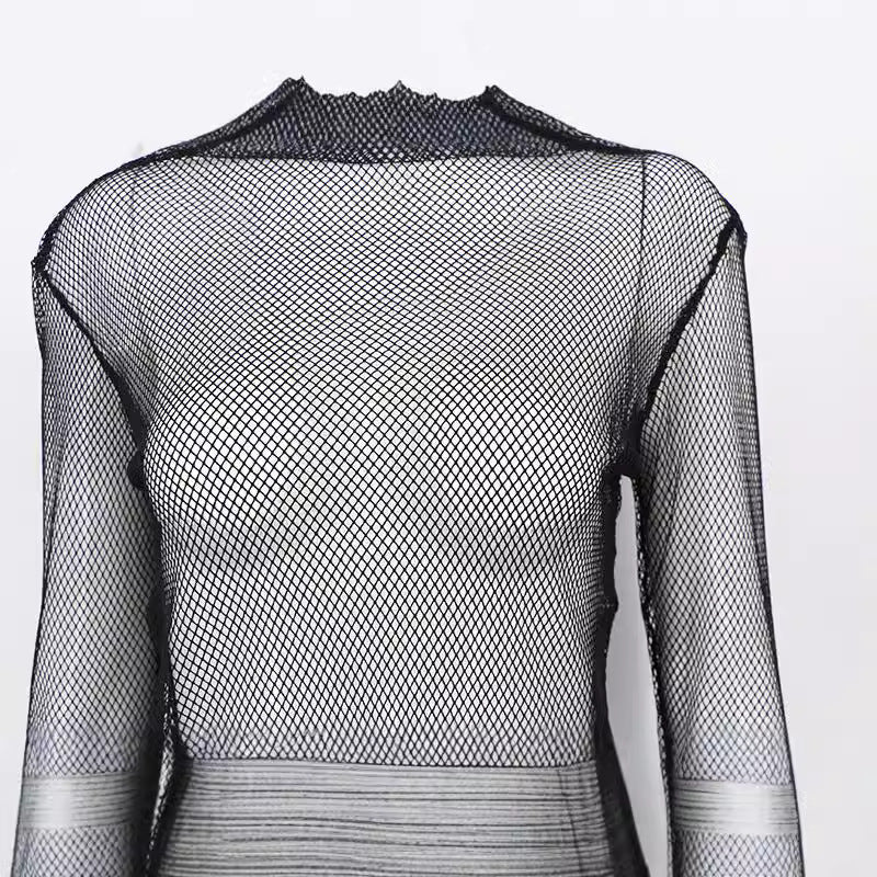 Women's Mesh See-Through T-Shirt