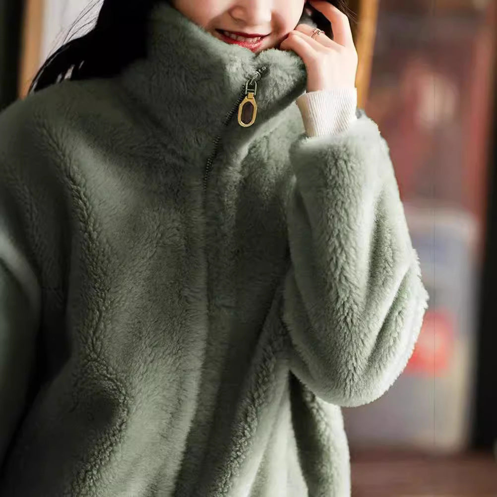 Double Sided Fleece Jacket
