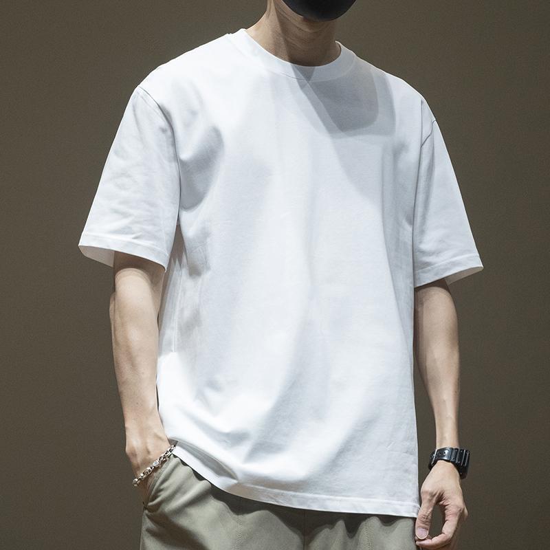 Cotton Versatile Short-Sleeve T-Shirt for Men