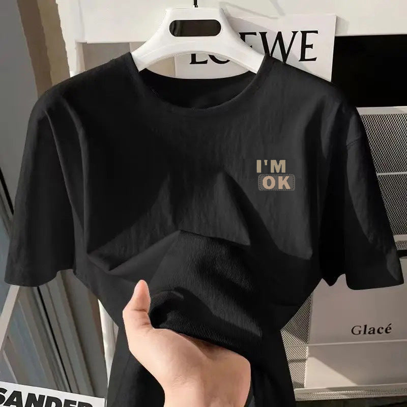 Loose Short Sleeve T-Shirt Unisex Printed