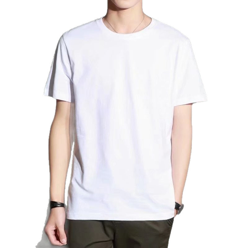 Mens Slim Fit Round Neck Short Sleeve T-Shirt