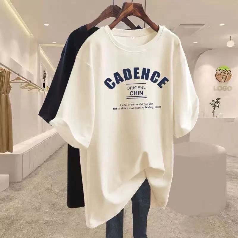 Womens Summer Short Sleeve Cotton Tshirt